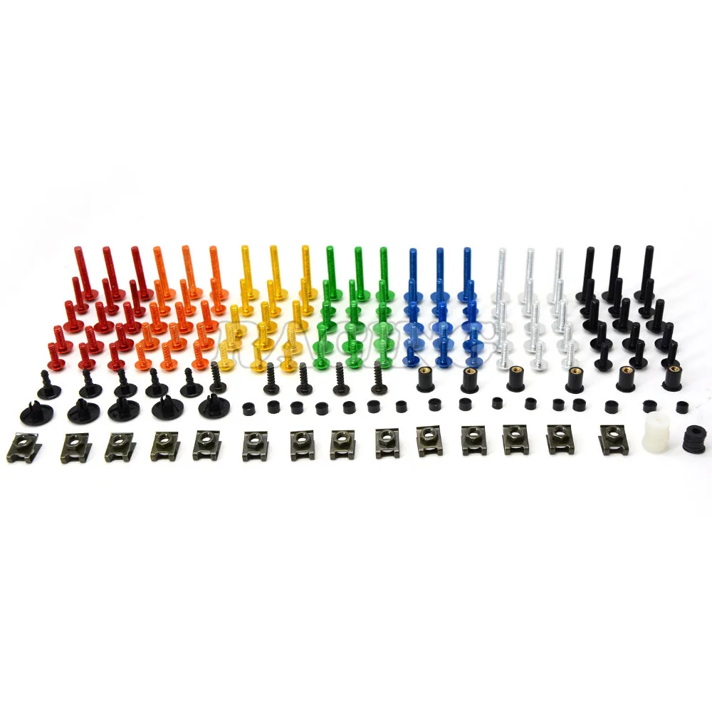 

Motorcycle Fairing Bolt Screw Fastener Fixation for HONDA CBR250 CBR400 CBR600 CBR1000 CBR1100  08-15 08 09 10 11 12 13 14 15