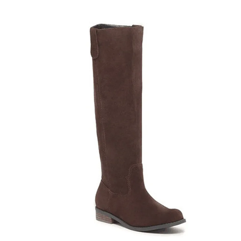 NAN JIU/Горные ботинки женские модные Zapatos De Mujer замшевые матовые сапоги на плоской