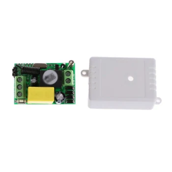 

RF Wireless Relay Door Remote Control Switch Receiver Module Transmitters 433MHz