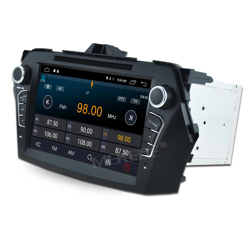 Excellent MEKEDE android7.1 smart car dvd player for SUZUKI CIAZ 2015 support gps navigation 4G SIM WIFI bluetooth navi FM RDS car radio 12