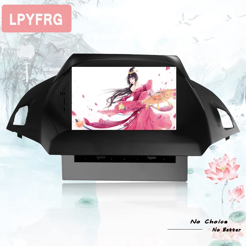 Cheap Octa Core 1024*600 Android 9.0 CAR DVD player FOR FORD KUGA 2013-2018 Auto audio stereo Multimedia GPS navigation Video System 1