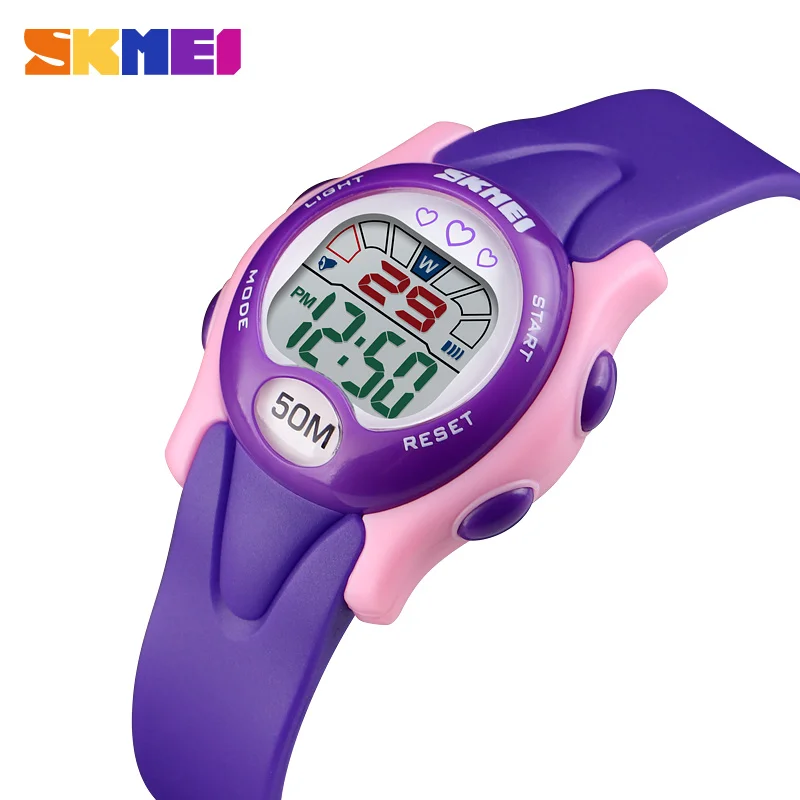 

SKMEI Children Watches Sport Waterproof Fashion Alarm Kids Watches Boy Girl Backlight Luminous Digital Kids Watch montre enfant