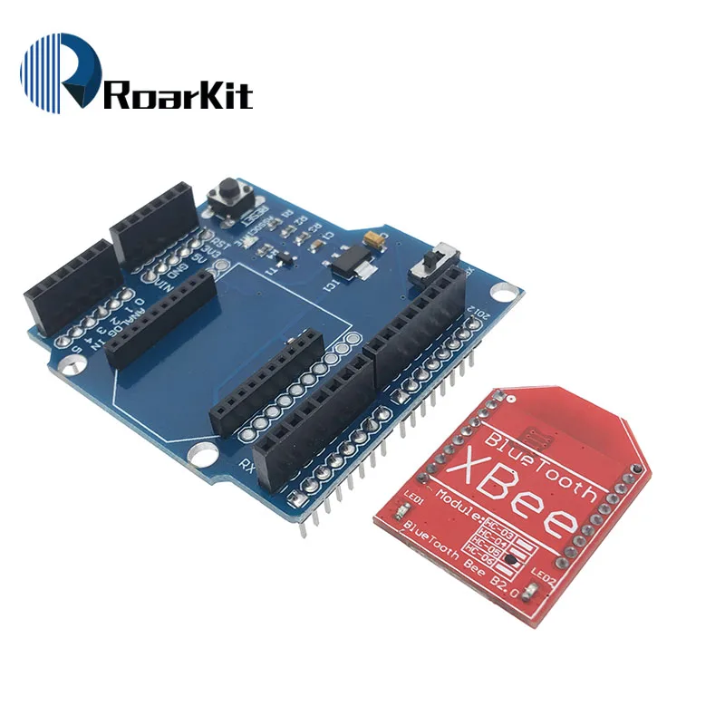 

HC-05 / HC-06 RF Wireless Bluetooth Bee V2.0 Module + Xbee V03 Shield Board For Arduino Wholesale