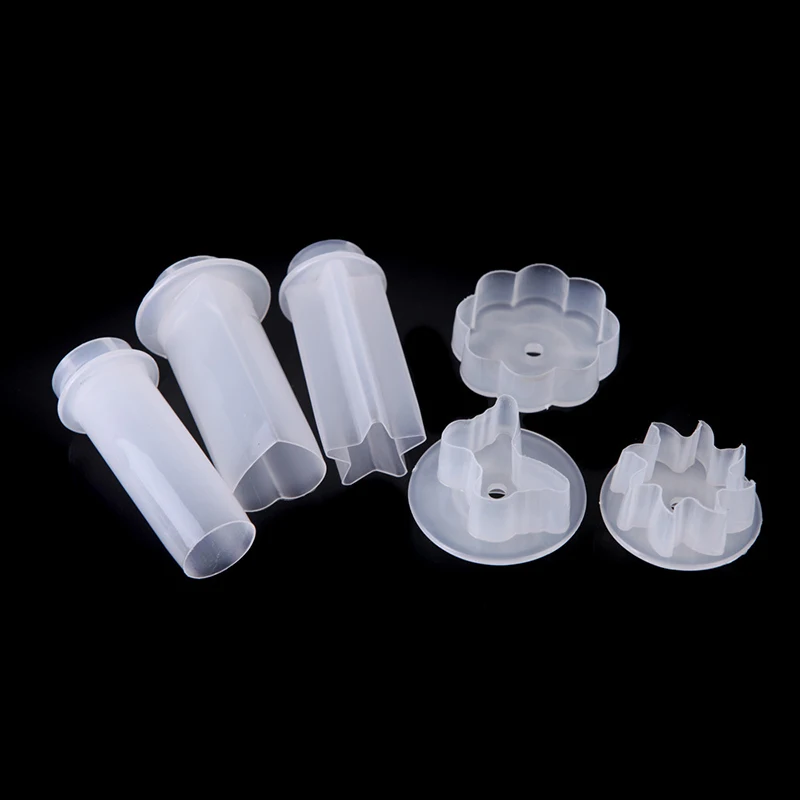 DAISUHOOM Plastic Vegetable Fruit Cutter Slicer Veggie Mold Set DIY for Cakes Cookie Decorating Molds Kitchen Tools Accessories - Image 5