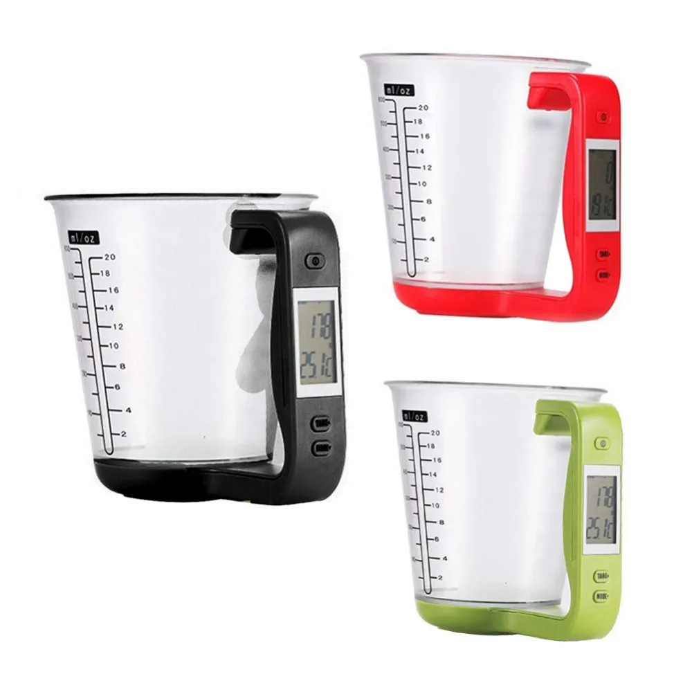 

Measuring Cup Digital Scales Household Measuring Cup Electronic LCD Display Scal electronic measuring cup scale Dropshipping