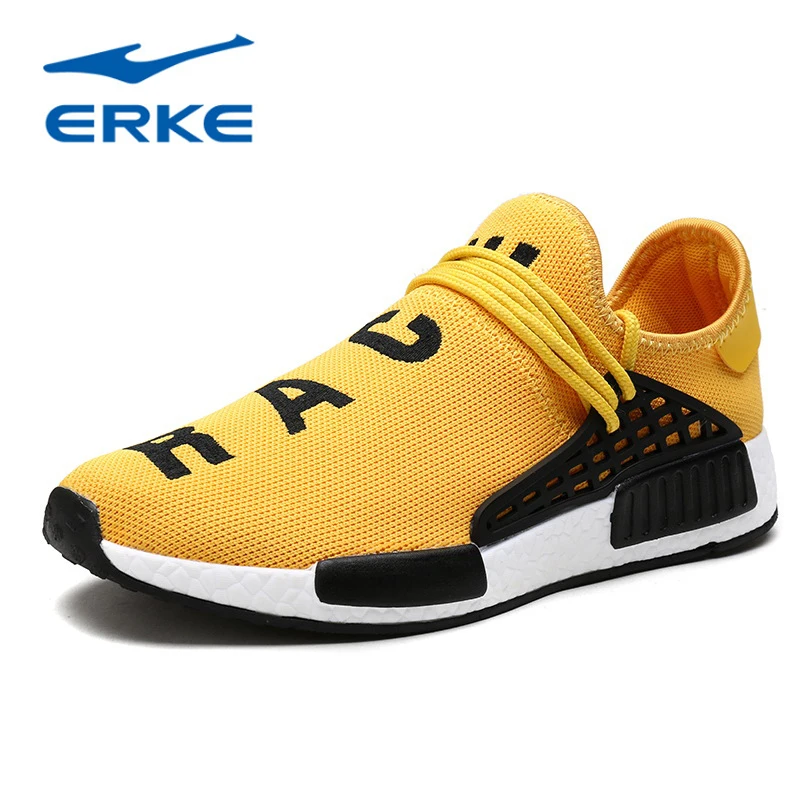 ERKE hot sale running shoes for men women sneakers sport sneaker cheap Light Runing Breathable ...