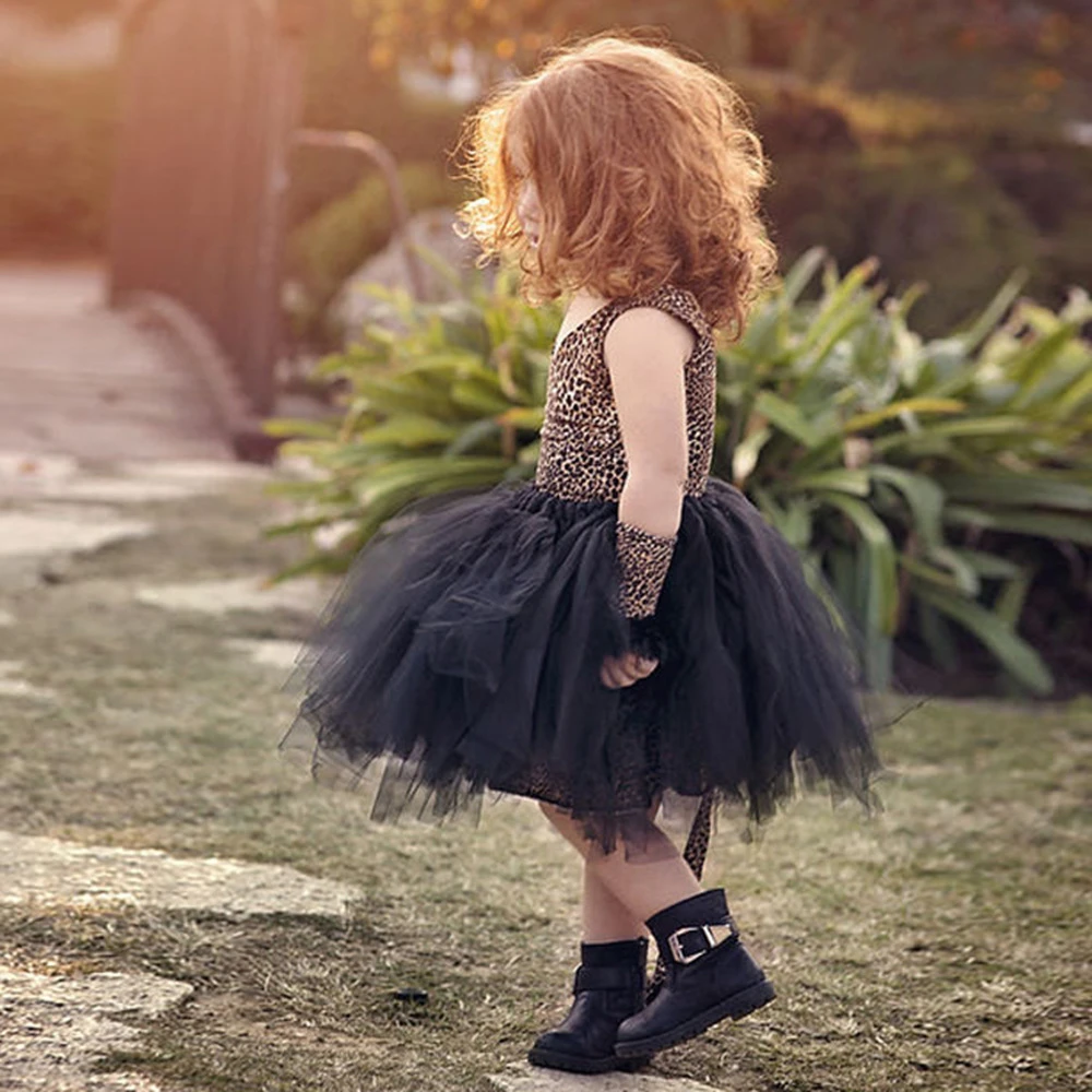 Faldas de tutú negras para faldas de Ballet de tul esponjoso hechas a mano con diadema de corona, conjunto de faldas de fiesta para niños, skirt baby|girl black tutuskirt