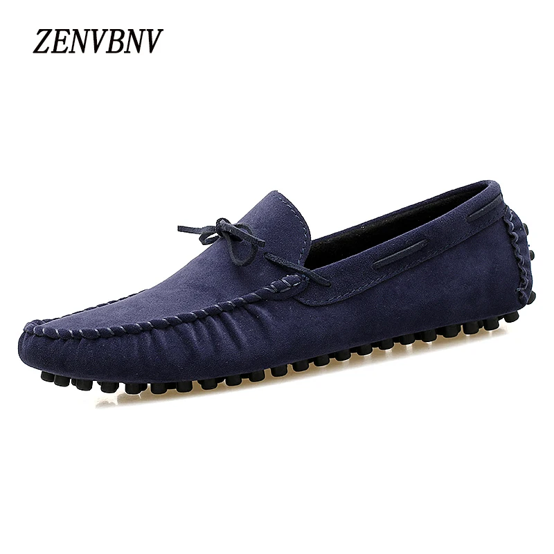 

ZENVBNV New Casual Shoes Spring Autumn Men Loafers 2017 Slip On Fashion Drivers Loafer Artificial Leather Moccasins Men Shoes