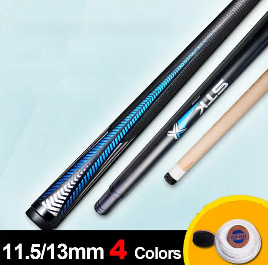 

New POINOS TK Billiards Cue Pool Stick 11.5mm/13mm Tip 4 Color Professional High Quality Billiard Kit Professional China 2019
