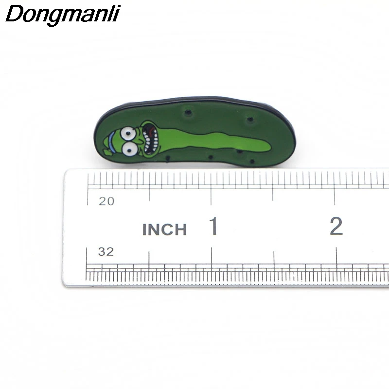 P3048 Dongmanli Рик и Морти забавные металлические эмалированные булавки и броши для женщин и мужчин нагрудные булавки рюкзак сумки шляпа значок детские подарки