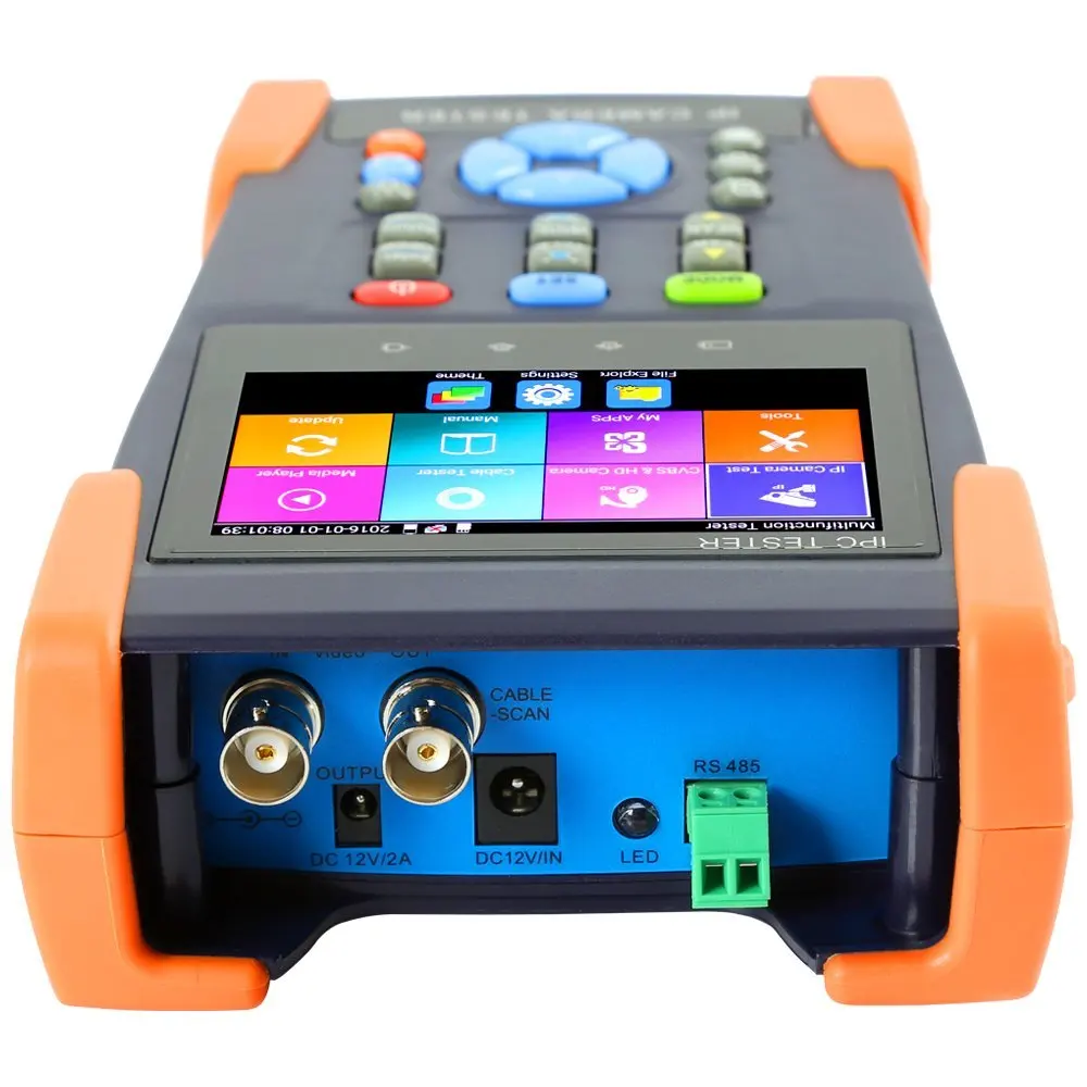 3 5 дюймовый H.265 4K IP CCTV тестер монитор аналоговых камер Rapid ONVIF TDR для RJ45 WIFI POE 48V