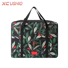 Estampado de flores Mujeres Maleta de Equipaje Bolsas de Viaje Equipaje De mano Portátil Plegable Bolsa de Almacenamiento de Equipaje de Viaje de Gran Capacidad