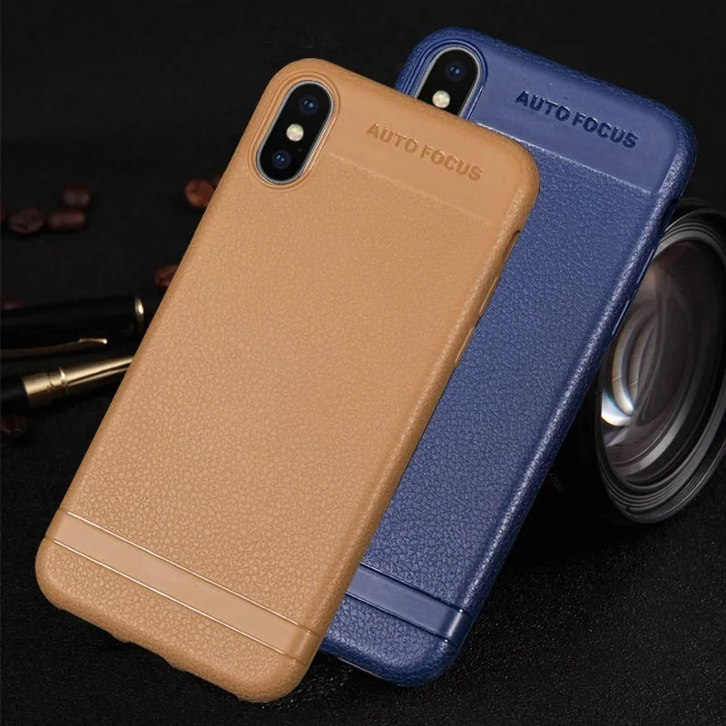 

Luxury Phone Case Soft TPU Silicone Leather For Samsung Galaxy S7 S8 S9 J3 J4 J5 J6 A6 A8 Plus 2018 Note 8 9 Back Cover Coque
