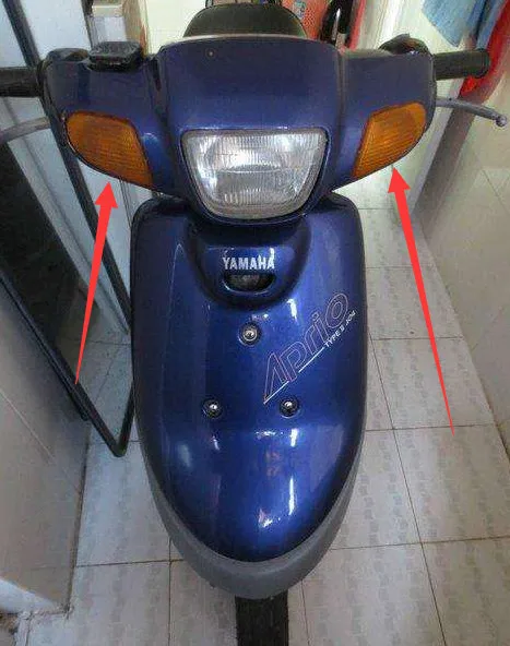 Для Yamaha JOG 4JP/4LV APRIO Мотоцикл Скутер сигнальный светильник пластиковая крышка сигнал поворота Янтарное покрытие