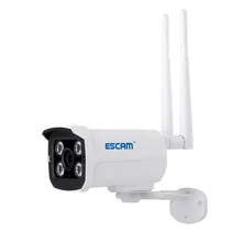 Escam Swordsman QF533 1MP 3 6mm lens support 64 wireless 433mhz alarm ip camera with two