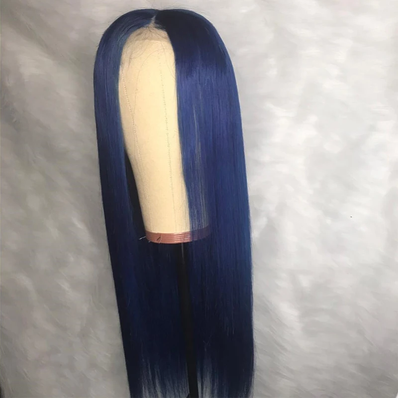 Colored-Blue-Full-Lace-Human-Hair-Wig-With-Baby-Hair-Glueless-13x6-Lace-Front-Wigs-Virgin