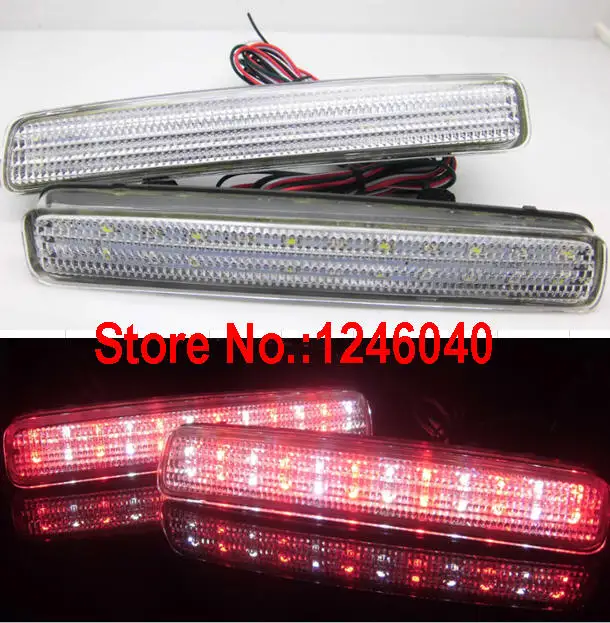 

Crystal lens LED Rear bumper reflector light tail lamp stop light brake light for Toyota Spade Esquire NOAH/VOXY 80 Prius 40