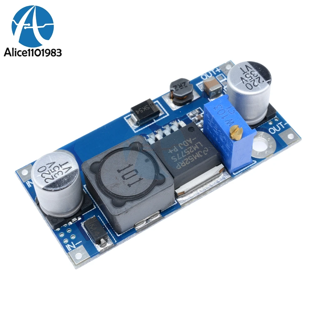 

LM2577 ACS712 Sensor 5V 5A Range DC-DC Booster Module Power Supply Module Output Adjustable Super Step Up Module