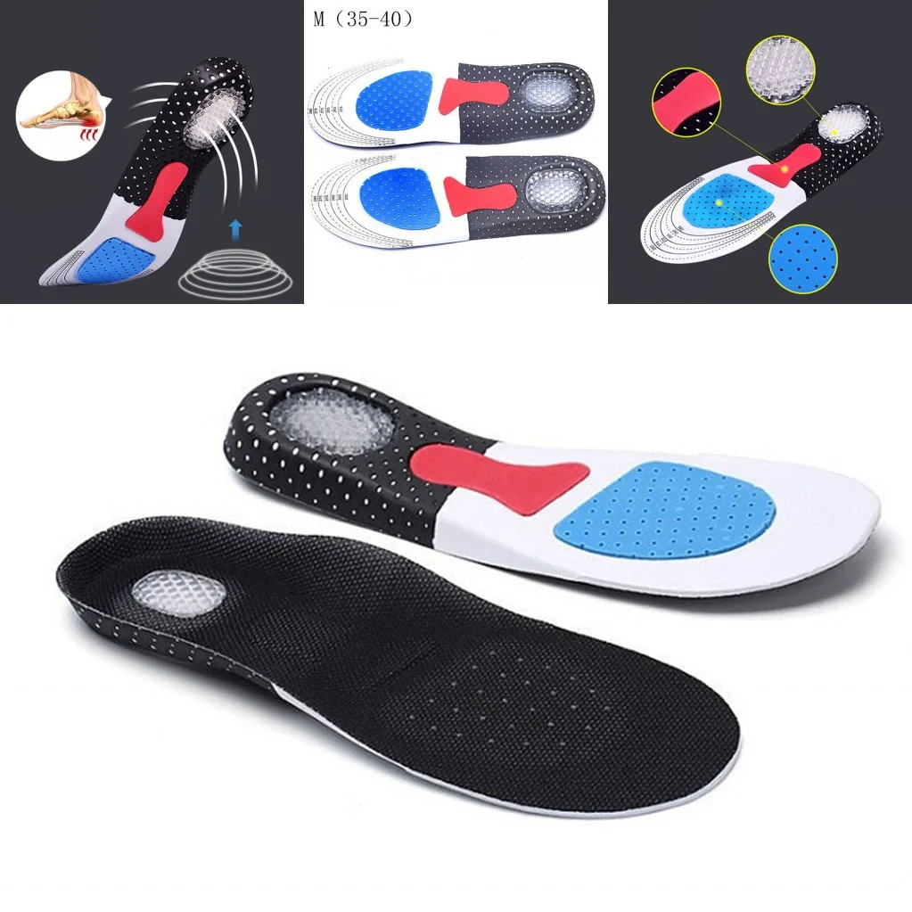 

1pair Silicone Gel Insoles Foot Care for Plantar Fasciitis Heel Spur Sport Shoe Pad Insoles Arch Orthopedic Insole Drop Shipping