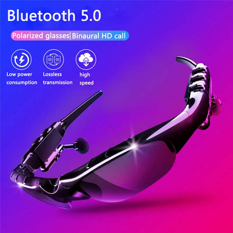 

Bluetooth Cycling Eyewear Sunglasses Polarized Men Motorcycling Sport Sunglasses MP3 Phone Bicycle Outdoor Sport Running Glasses