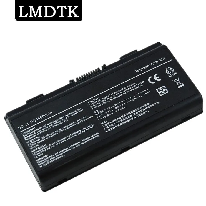 Pаспродажа LMDTK Новый аккумулятор для ноутбука ASUS X51C X51H X51L X51R X51RL X58 X58C X58L X58Le 90 NQK1B1000Y A32 X51 Бесплатная доставка