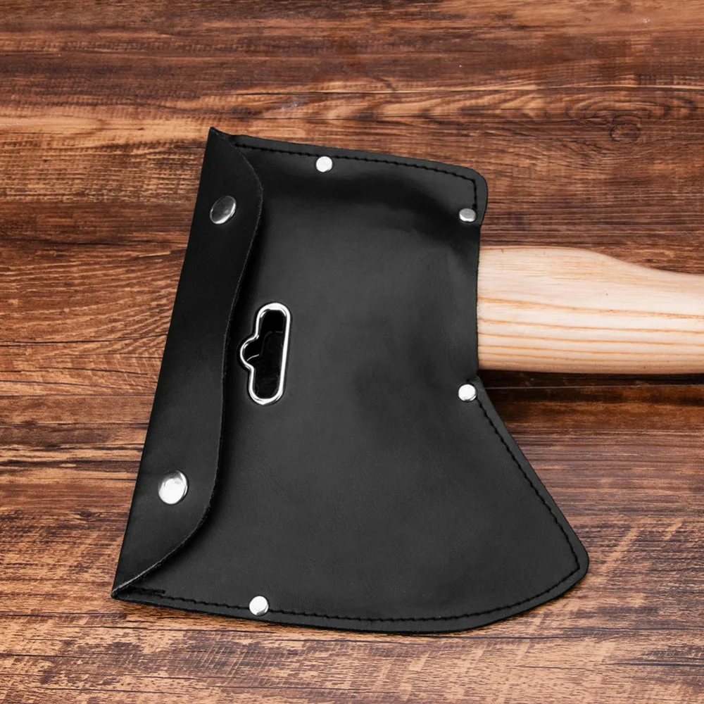 Portable High quality Axe Cover Blade Protection Leather Tools Bag