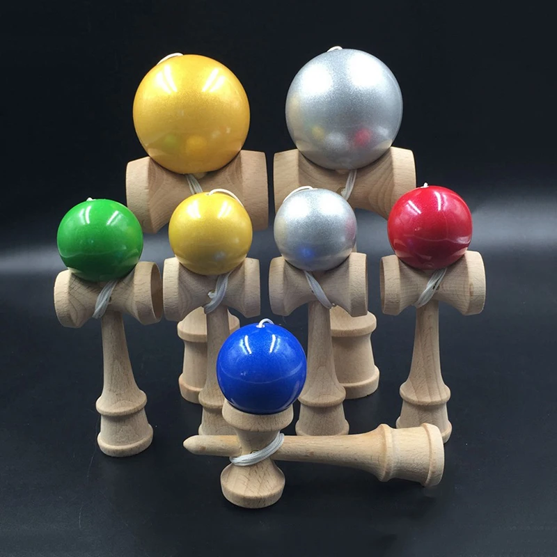 12 см мини-кендама деревянные игрушки PU краски Kendama умелые жонглирование мяч игра для детей Профессиональный японский досуг спорт