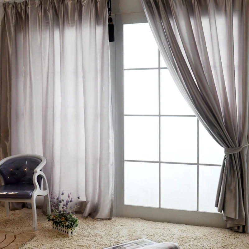 Cortinas Para Sala de estar Cortina chino Cortinas párr Sala Blackout