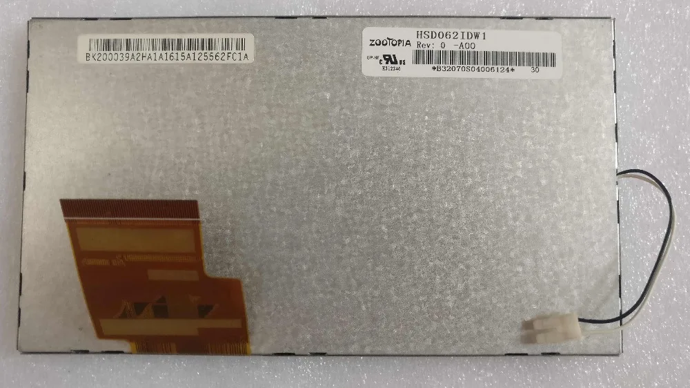 

6.2 inch LCD 155*88mm original HSD062IDW1 HSD062IDW3 XHS LCD screen