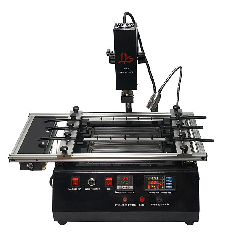 

LY 2800W M780 2 zone hot air bga rework station with software control