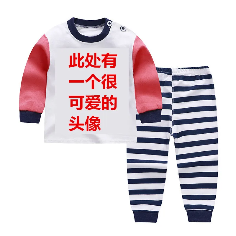 BibiCola/весенне-осенние комплекты для сна для маленьких мальчиков хлопковая одежда для сна с длинными рукавами Повседневная Мягкая домашняя одежда для новорожденных мальчиков, брендовая Спортивная Пижама