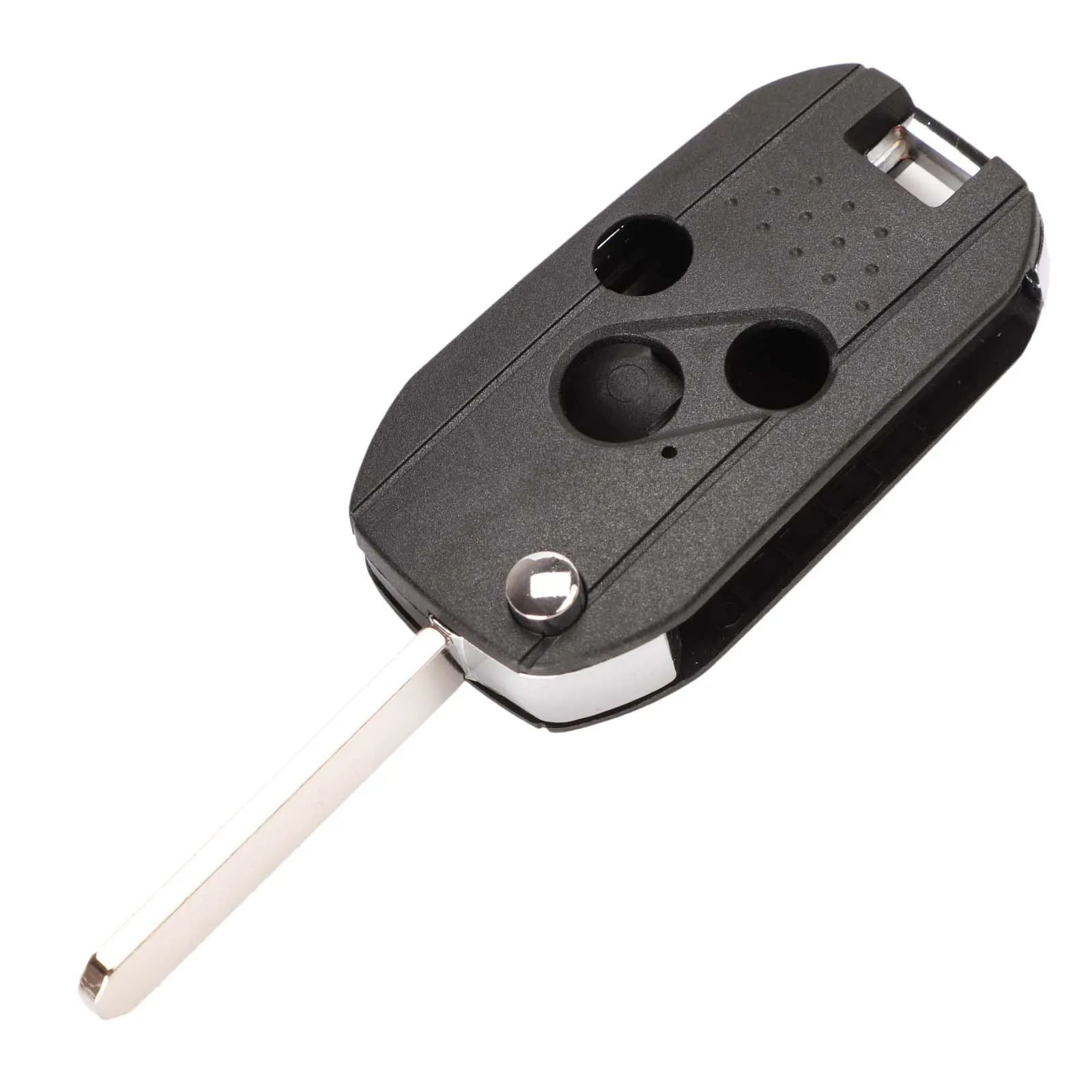 Jingyuqin 2/3/4 Buttonws раскладного дистанционного складной ключ чехол для Honda CRV Fit Accord Civic Брелок Обложка - Количество кнопок: 3 Кнопки