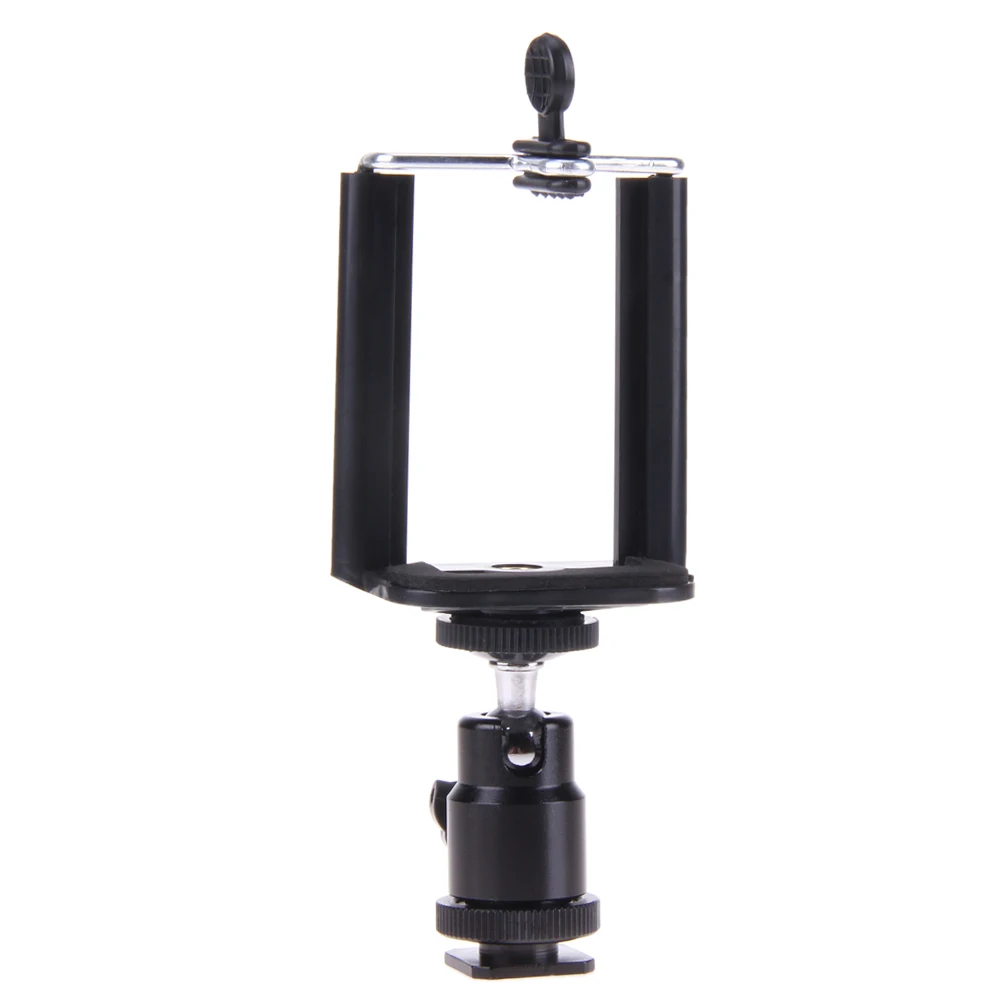 

ALLOET 1/4" Thread Camera Phone Tripod Heads Flash Bracket Holder Mount Adapter 360 Degree Mini Tripod Ball Head Clip For GoPro