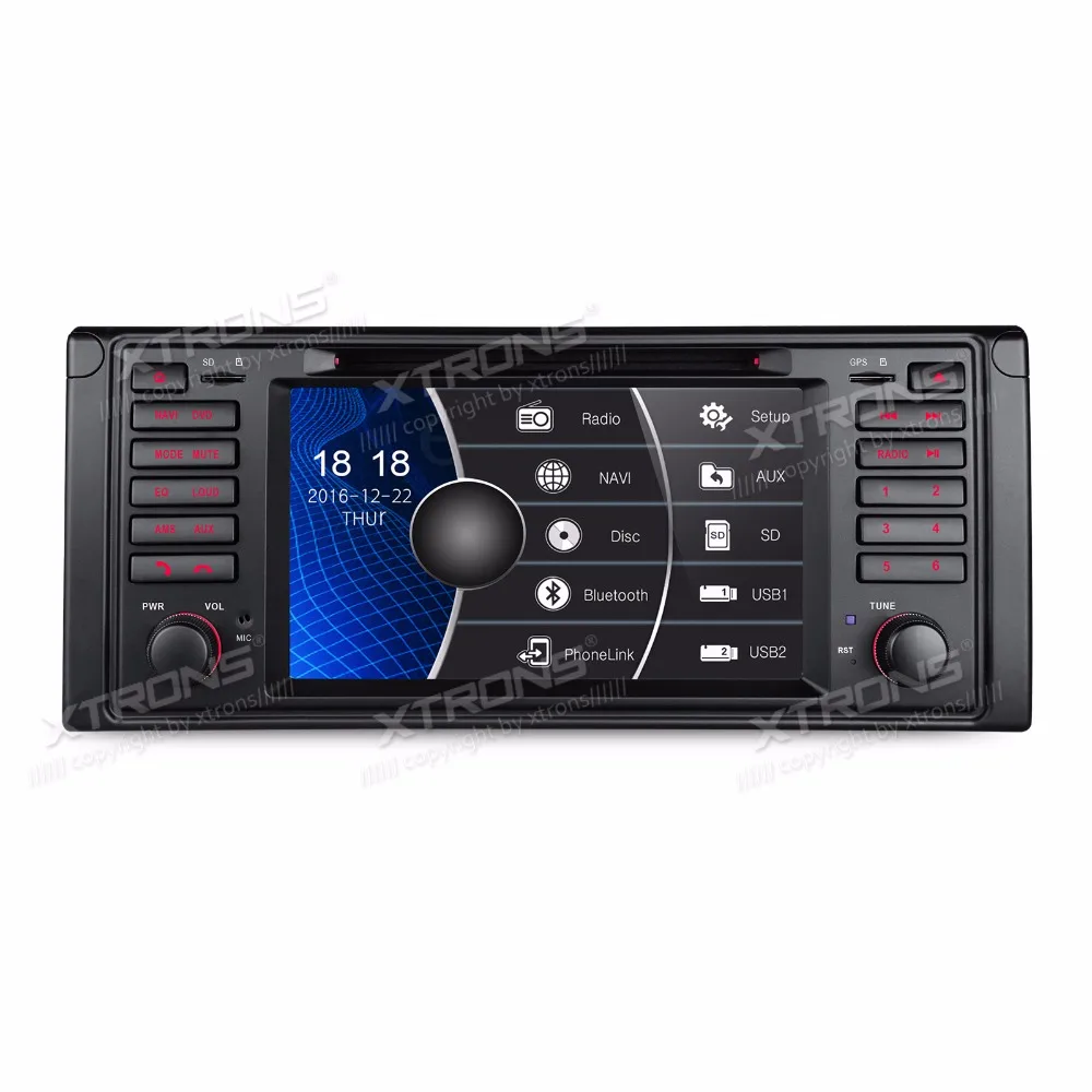 XTRONS 7 ''Радио 1 din автомобильный DVD плеер GPS для BMW E39 M5 1999 2010 2001 2002 2003 1995 1996 1997 1998 /