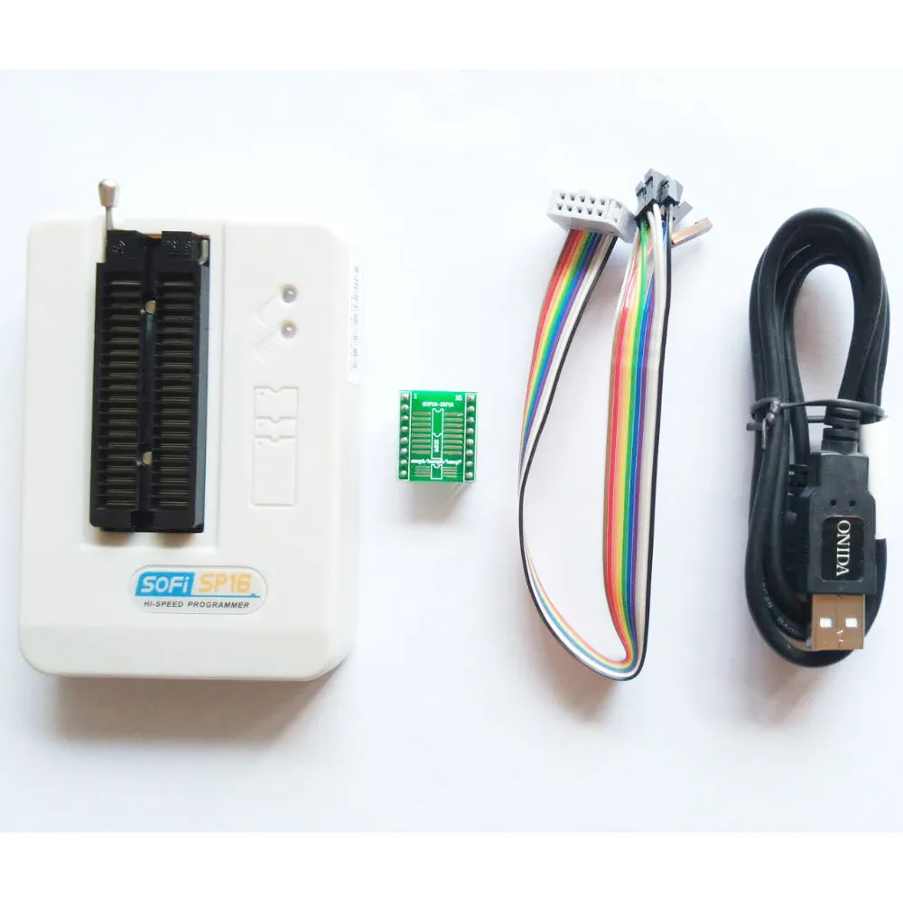 

Sofi SP16-B High Speed USB Programmer EEPROM FLASH ISP 40 Pins Automatic Burner