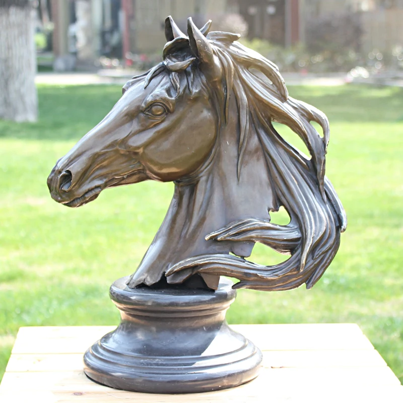 The horse horse like a bronze sculpture ornaments crafts jewelry