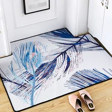 Скандинавский INS абстрактный перо большой ковер для дома спальни прикроватный вход напольный для лифта коврик Диванный кофейный столик Противоскользящий коврик