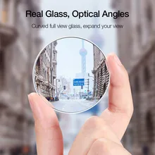 Универсальное автомобильное зеркало с регулируемым вращением на 360 градусов бескаркасное зеркало заднего вида