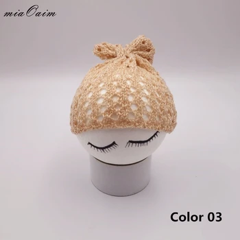 

Hot Sale Special Offer Unisex Cotton 0-3 Months Newborn Photography Props Newborn Baby Beanie Hats Accessories Shower Gift
