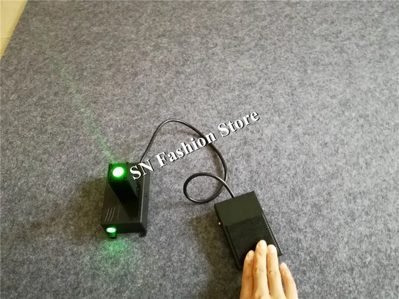 H0815 Hand laser sword disco robot man projector green light laser beams stage costumes dj dancer wears party performance show