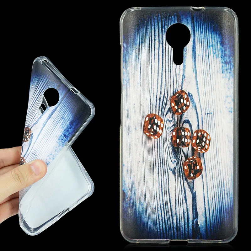 KOC-2351K_1_Dice Pattern TPU Protective Case for Wileyfox Swift 5 inch