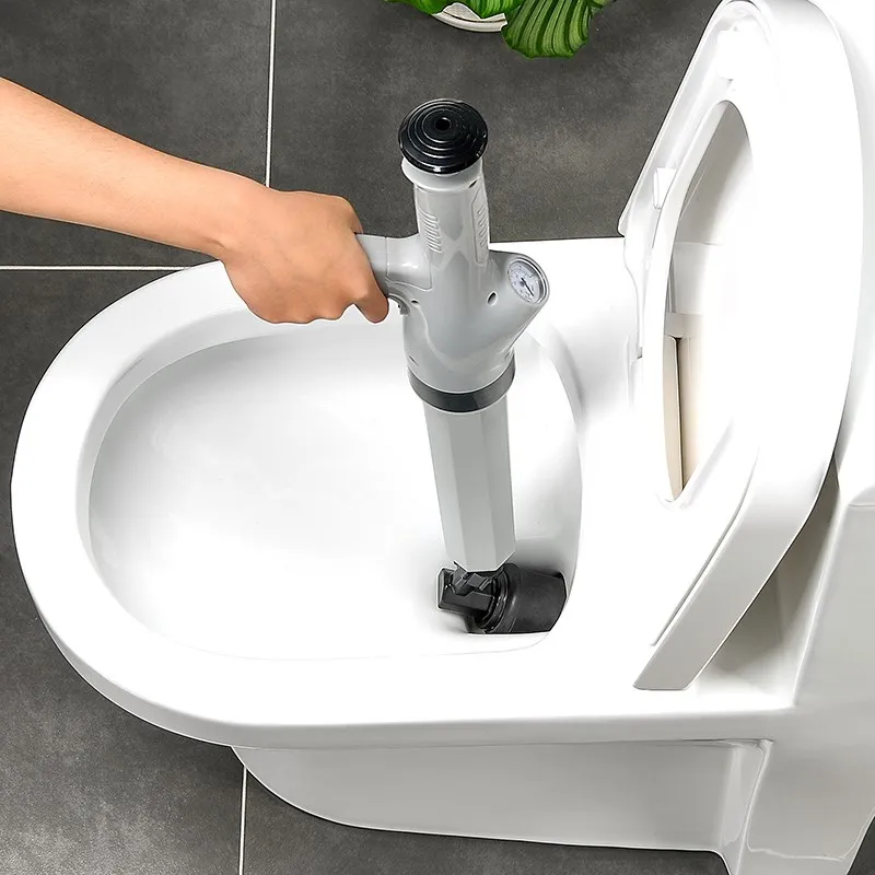 Мамин ручной Воздушный Слив высокого давления бластер пистолет мощный высокого давления подходящий сливной Плунжер для ванной комнаты Туалет ванны душ