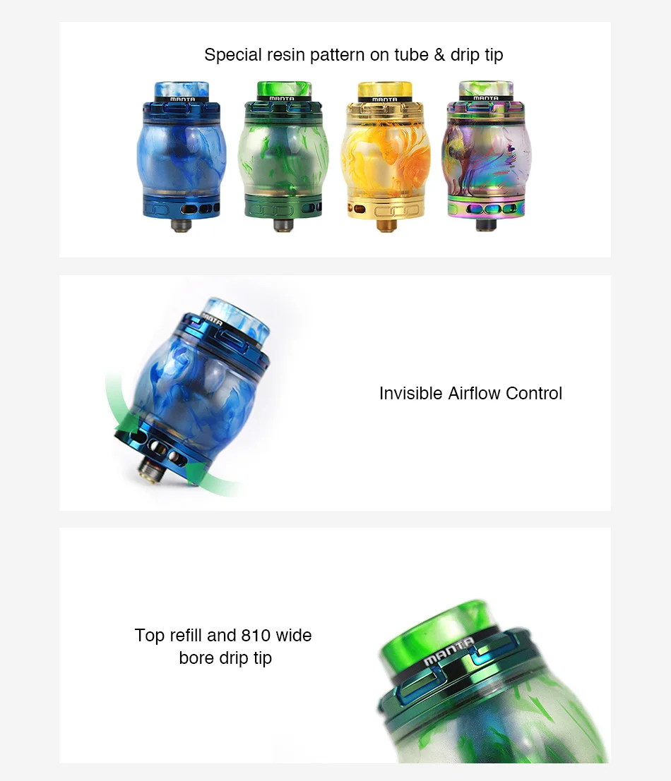 Advken Manta RTA Resin Version 4.5ml