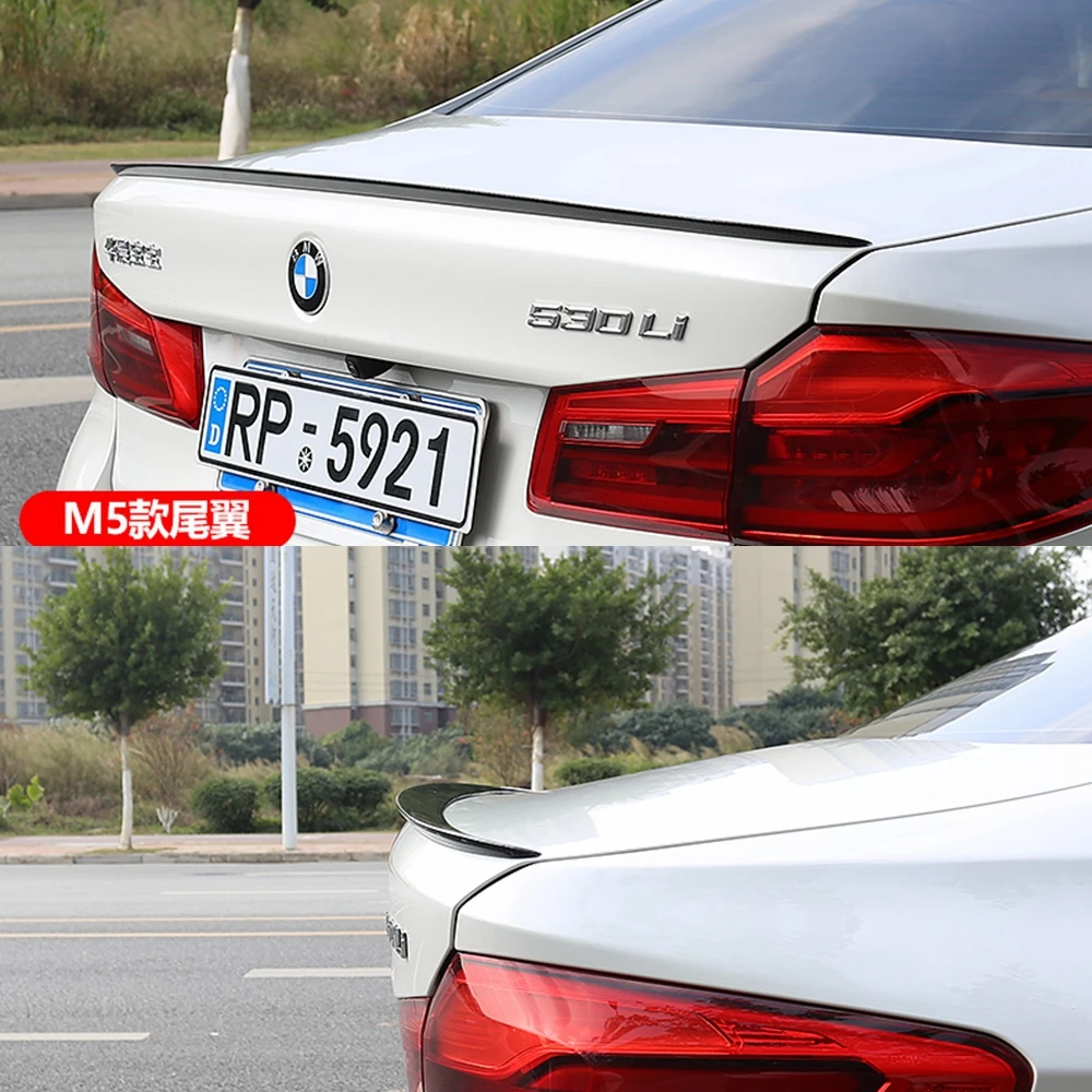 

MONTFORD ABS Plastic Unpainted Primer Color Rear Trunk Boot Wing Spoiler For BMW G30 G38 M5 520i 528i 535i 530i 525i Spoiler