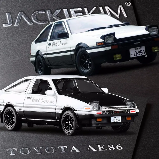 1 28 scale initial d fujiwara takumi toyota ae86 alloy diecast car
