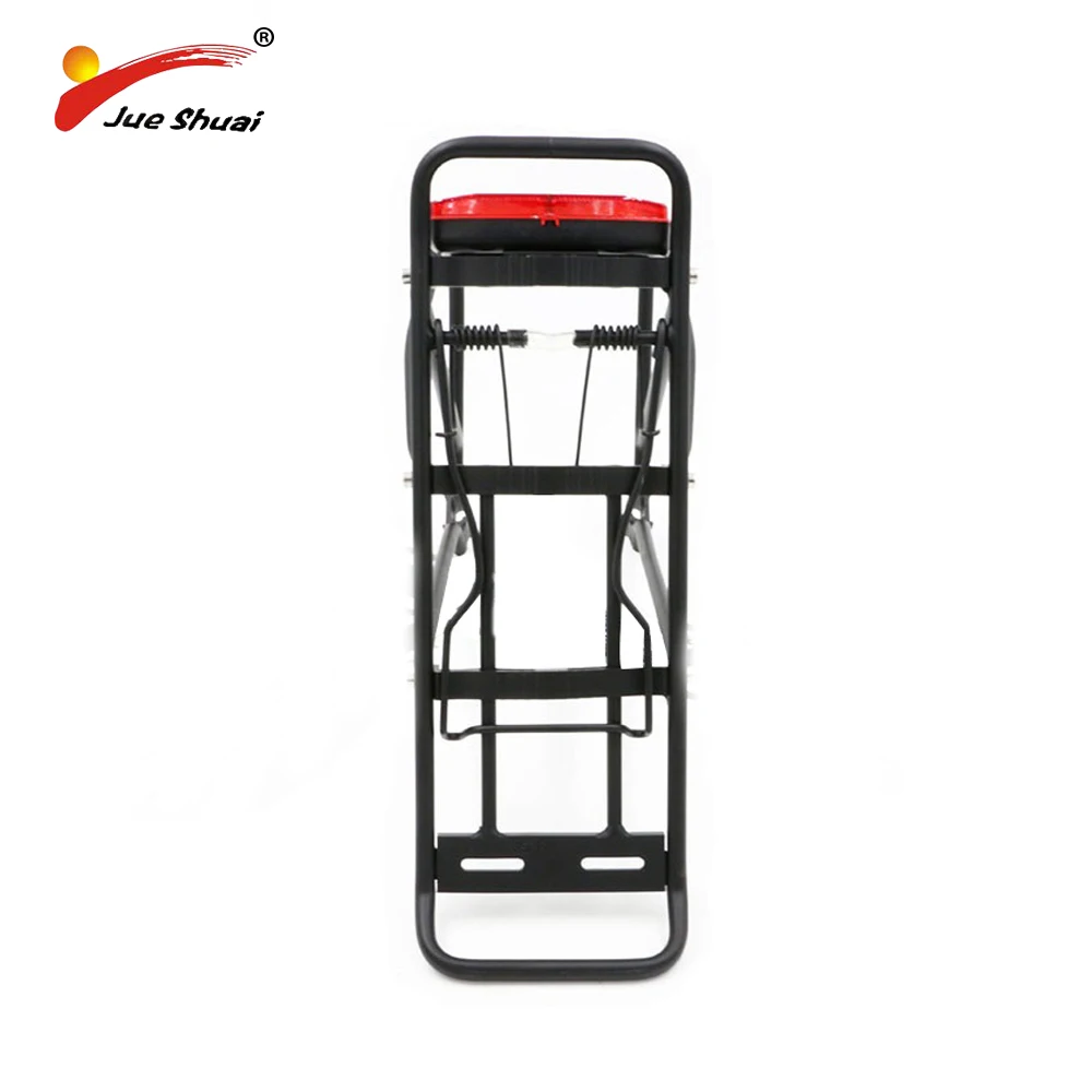 Clearance Aluminium Alloy Electric Bicycle Luggage Carrier with Taillight 24inch 26inch Rear Rack Adjustable Mountain Road Bike Accessorie 3 Clearance Aluminium Alloy Electric Bicycle Luggage Carrier with Taillight 24inch 26inch Rear Rack Adjustable Mountain Road Bike Accessorie 3