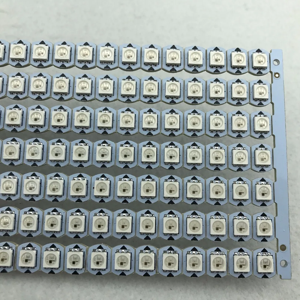 

8mm*10mm DC12V input addressable WS2815 LED bread with heatsink,rgb full color;with back up siganl line