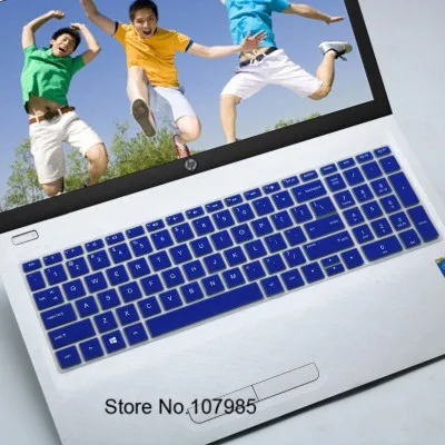 Новинка 15 15,6 дюймов ноутбук клавиатура Обложка протектор кожи для hp ENVY X360 15-bd001TX павильон 15-CB073TX/CB075TX - Цвет: Blue