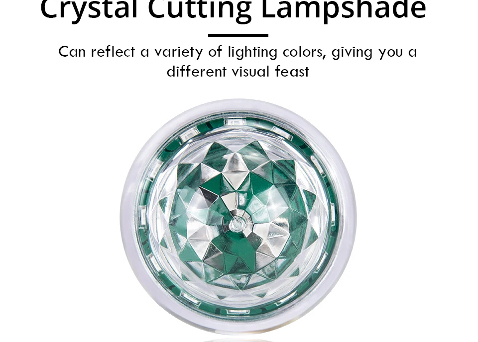 Mini USB led Party Lights Portable Crystal Magic Ball (9)
