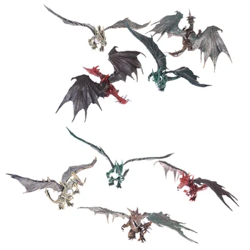 

1PC DIY Assembling Dragons with Wings Dinosaur Action Figures Classic Toys Educational Toy for Children Baby Gifts Random